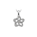 Destin bijoux cristal de Swarovski Collier Fleur pendentif